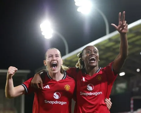 Elisabeth Terland's Hat-Trick Propels Manchester United Into The Champions League Main Draw